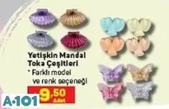 YETİŞKİN MANDAL TOKA ÇEŞİTLERİ